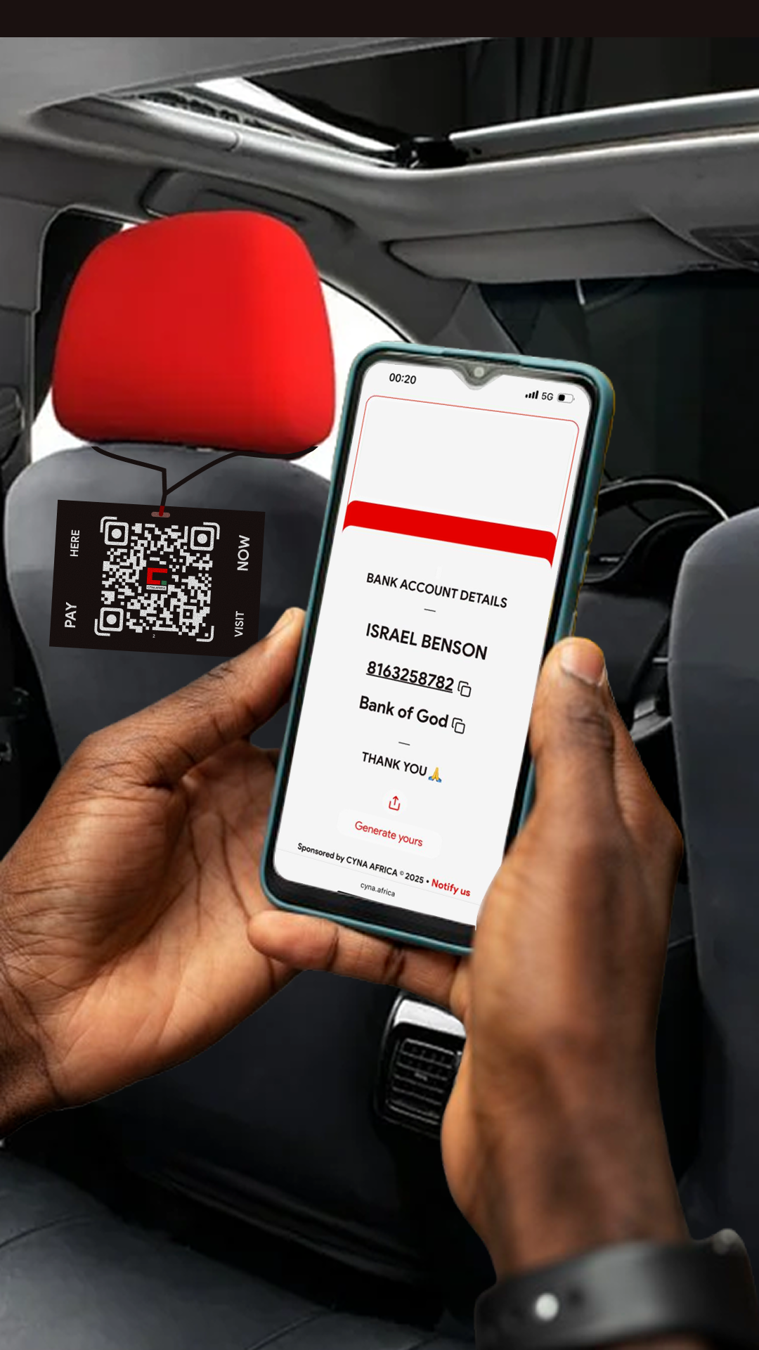 Please scan this. Thank you